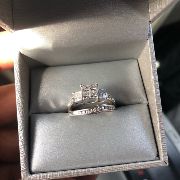 Zales Jewelry Engagementwedding Ring Set Poshmark